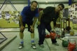 Sauro and Pantellis Filikidis at Vivon weitghtlifting club