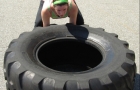 tire-flipping